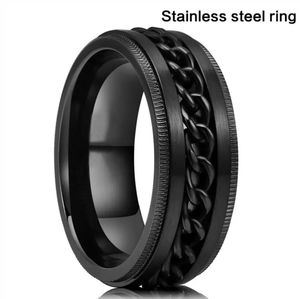 NWOT Men's Black Stainless Steel band -10